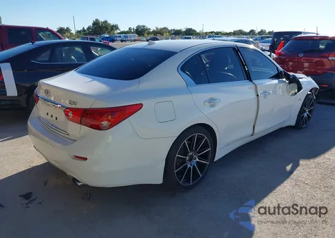 2017 Infiniti Q50 3.0T Premium z USA, uszkodzony, nr VIN JN1EV7AP2HM733119